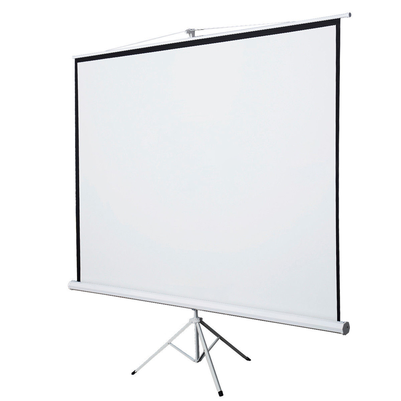 Projection Screen Tripod Portable Projector Pull Up Foldable Stand 6ft X 8ft 120 Inch 43  Speed X 